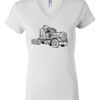 Women's Short Sleeve V-Neck T-Shirt Thumbnail