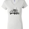 Women's Short Sleeve V-Neck T-Shirt Thumbnail