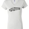 Women's Short Sleeve V-Neck T-Shirt Thumbnail