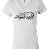 Women's Short Sleeve V-Neck T-Shirt Thumbnail