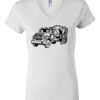 Women's Short Sleeve V-Neck T-Shirt Thumbnail