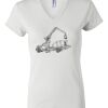 Women's Short Sleeve V-Neck T-Shirt Thumbnail