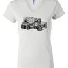 Women's Short Sleeve V-Neck T-Shirt Thumbnail