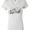 Women's Short Sleeve V-Neck T-Shirt Thumbnail