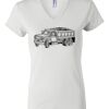 Women's Short Sleeve V-Neck T-Shirt Thumbnail