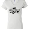 Women's Short Sleeve V-Neck T-Shirt Thumbnail