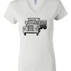 Women's Short Sleeve V-Neck T-Shirt Thumbnail