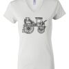 Women's Short Sleeve V-Neck T-Shirt Thumbnail