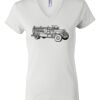 Women's Short Sleeve V-Neck T-Shirt Thumbnail