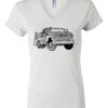 Women's Short Sleeve V-Neck T-Shirt Thumbnail