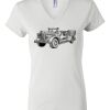 Women's Short Sleeve V-Neck T-Shirt Thumbnail