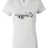 Women's Short Sleeve V-Neck T-Shirt Thumbnail