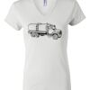 Women's Short Sleeve V-Neck T-Shirt Thumbnail