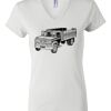 Women's Short Sleeve V-Neck T-Shirt Thumbnail