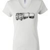 Women's Short Sleeve V-Neck T-Shirt Thumbnail