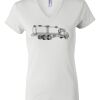 Women's Short Sleeve V-Neck T-Shirt Thumbnail