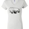 Women's Short Sleeve V-Neck T-Shirt Thumbnail