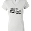 Women's Short Sleeve V-Neck T-Shirt Thumbnail