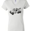 Women's Short Sleeve V-Neck T-Shirt Thumbnail