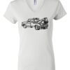 Women's Short Sleeve V-Neck T-Shirt Thumbnail