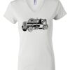 Women's Short Sleeve V-Neck T-Shirt Thumbnail