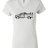 Women's Short Sleeve V-Neck T-Shirt Thumbnail