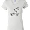 Women's Short Sleeve V-Neck T-Shirt Thumbnail