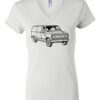 Women's Short Sleeve V-Neck T-Shirt Thumbnail