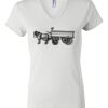 Women's Short Sleeve V-Neck T-Shirt Thumbnail