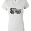 Women's Short Sleeve V-Neck T-Shirt Thumbnail