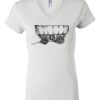 Women's Short Sleeve V-Neck T-Shirt Thumbnail