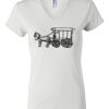 Women's Short Sleeve V-Neck T-Shirt Thumbnail