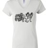 Women's Short Sleeve V-Neck T-Shirt Thumbnail