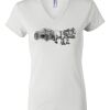 Women's Short Sleeve V-Neck T-Shirt Thumbnail