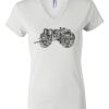 Women's Short Sleeve V-Neck T-Shirt Thumbnail