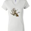 Women's Short Sleeve V-Neck T-Shirt Thumbnail