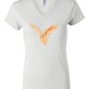 Women's Short Sleeve V-Neck T-Shirt Thumbnail