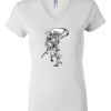 Women's Short Sleeve V-Neck T-Shirt Thumbnail