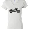 Women's Short Sleeve V-Neck T-Shirt Thumbnail