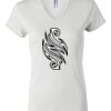 Women's Short Sleeve V-Neck T-Shirt Thumbnail