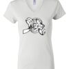 Women's Short Sleeve V-Neck T-Shirt Thumbnail