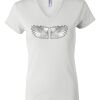 Women's Short Sleeve V-Neck T-Shirt Thumbnail