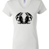 Women's Short Sleeve V-Neck T-Shirt Thumbnail