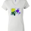 Women's Short Sleeve V-Neck T-Shirt Thumbnail