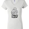 Women's Short Sleeve V-Neck T-Shirt Thumbnail