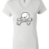 Women's Short Sleeve V-Neck T-Shirt Thumbnail