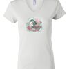 Women's Short Sleeve V-Neck T-Shirt Thumbnail