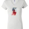 Women's Short Sleeve V-Neck T-Shirt Thumbnail