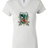 Women's Short Sleeve V-Neck T-Shirt Thumbnail