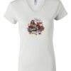 Women's Short Sleeve V-Neck T-Shirt Thumbnail